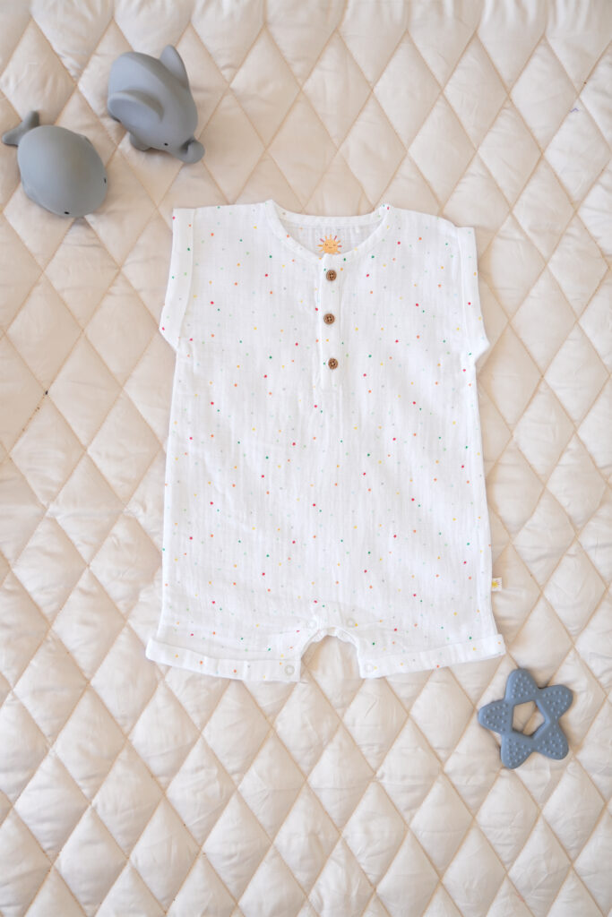 Boys Romper Multi Colour Star