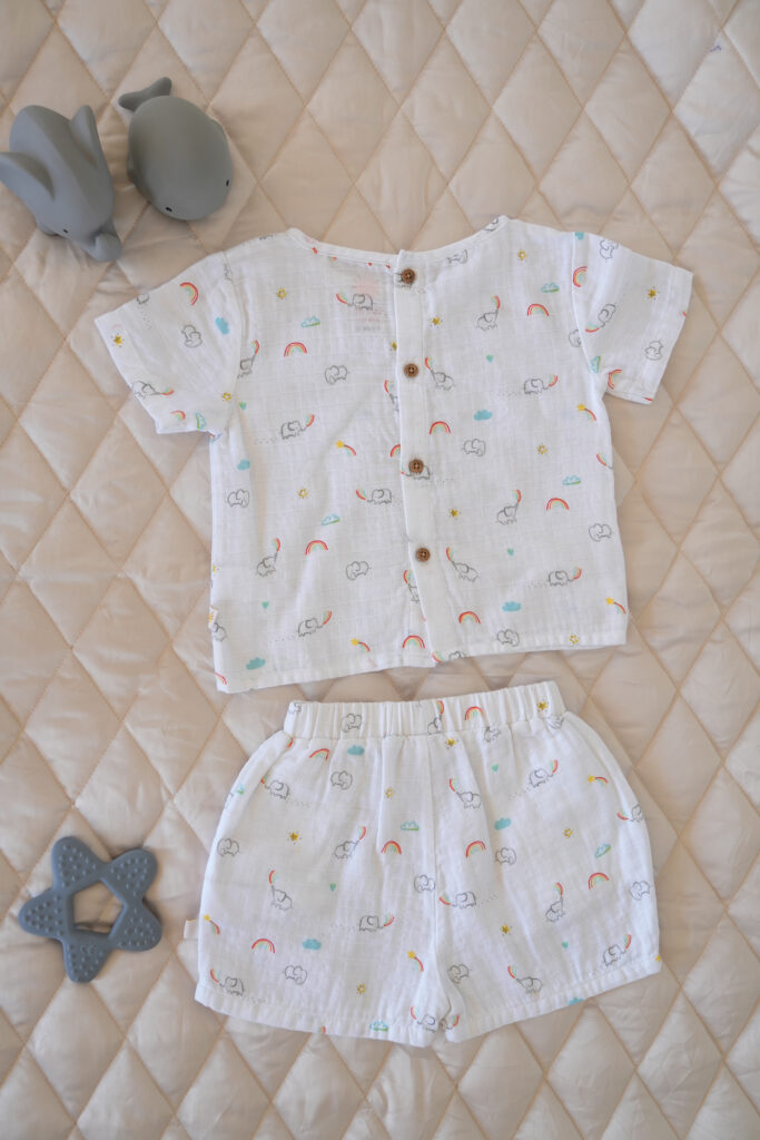 Short & T-Shirt Rainbow Elephant
