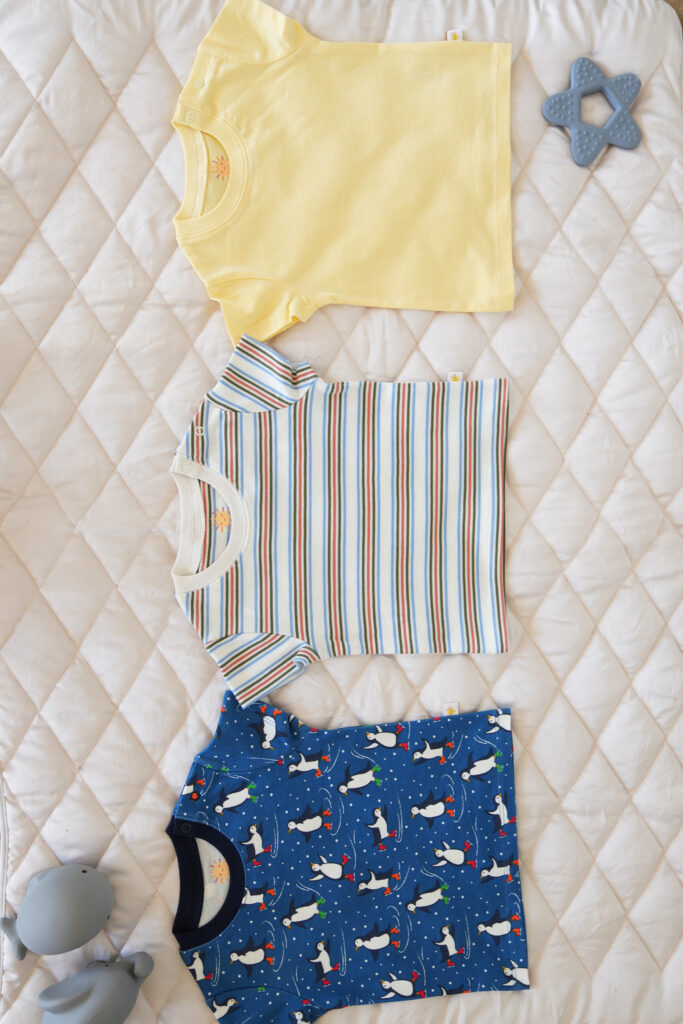 Basic T-Shirt Multi Color Stripe