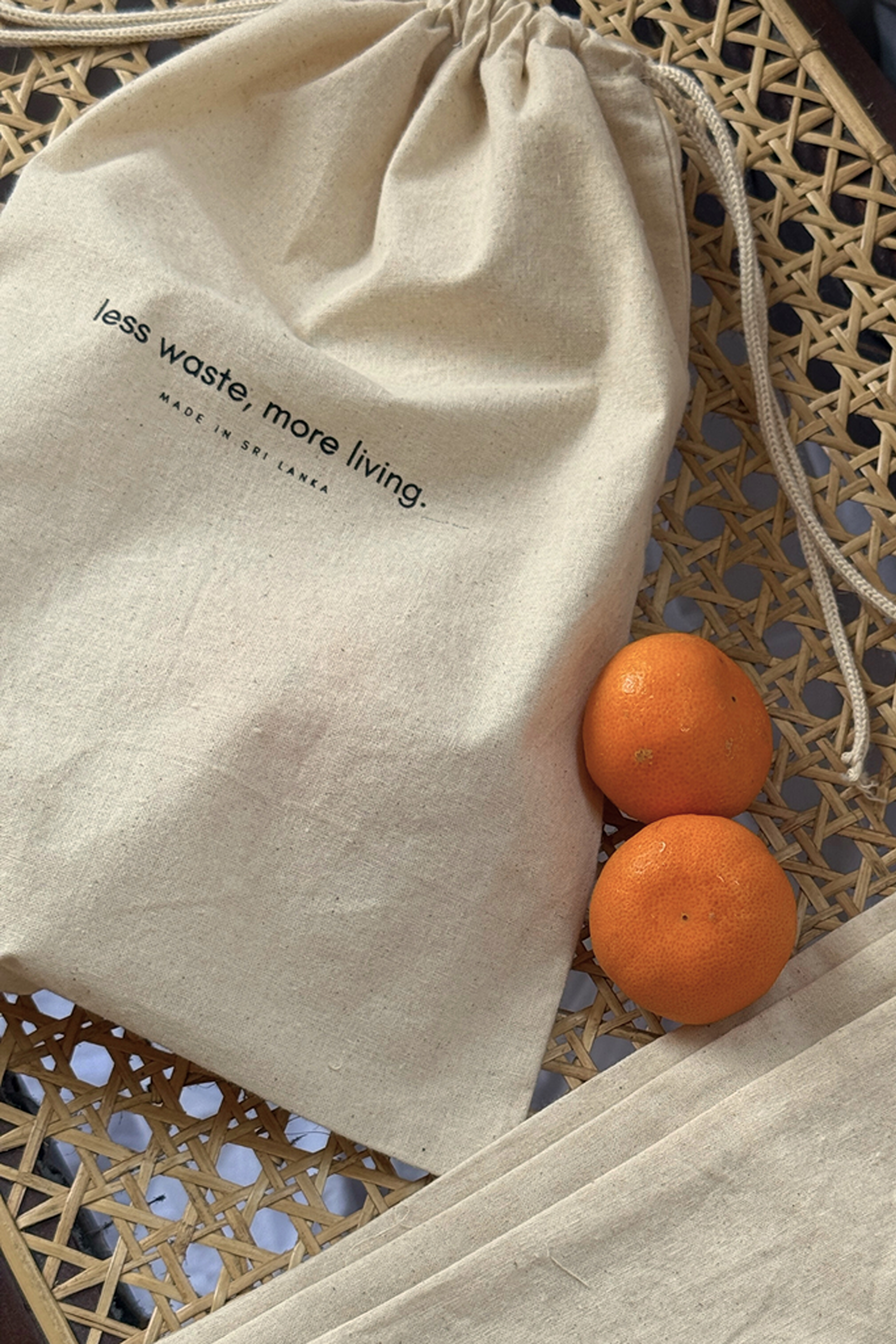 Canvas Produce Bags (Set of 5) - Image 3