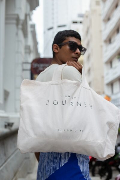 I AM ON A JOURNEY Tote Bag