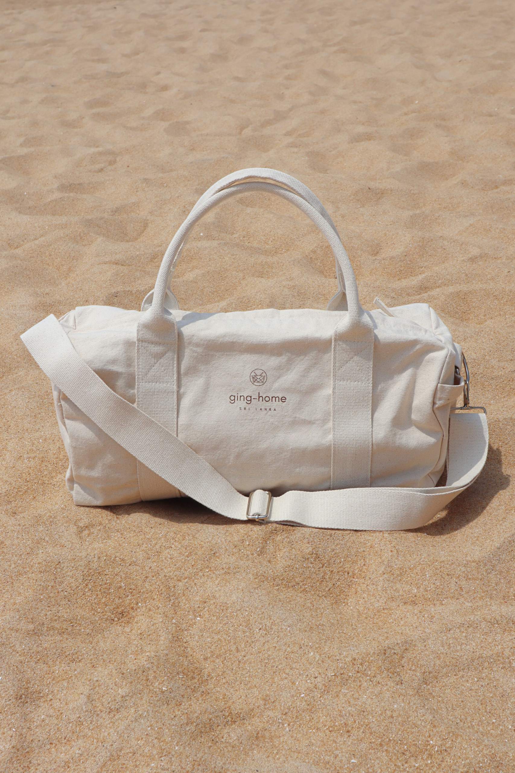 The Canvas Duffel Bag Off White