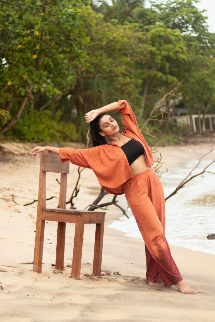 Enora Papaya Pants