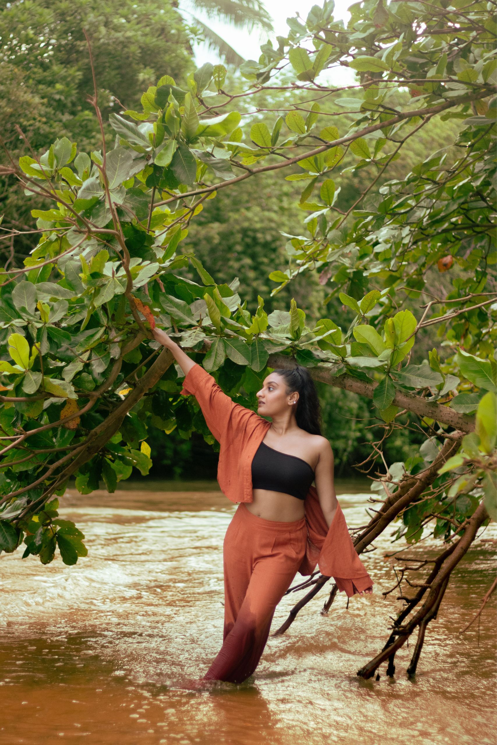 Enora Papaya Pants - Image 3