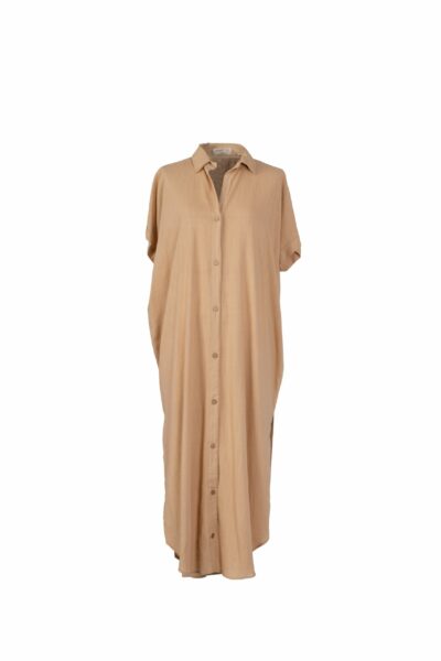 Jeanette Camel Dress