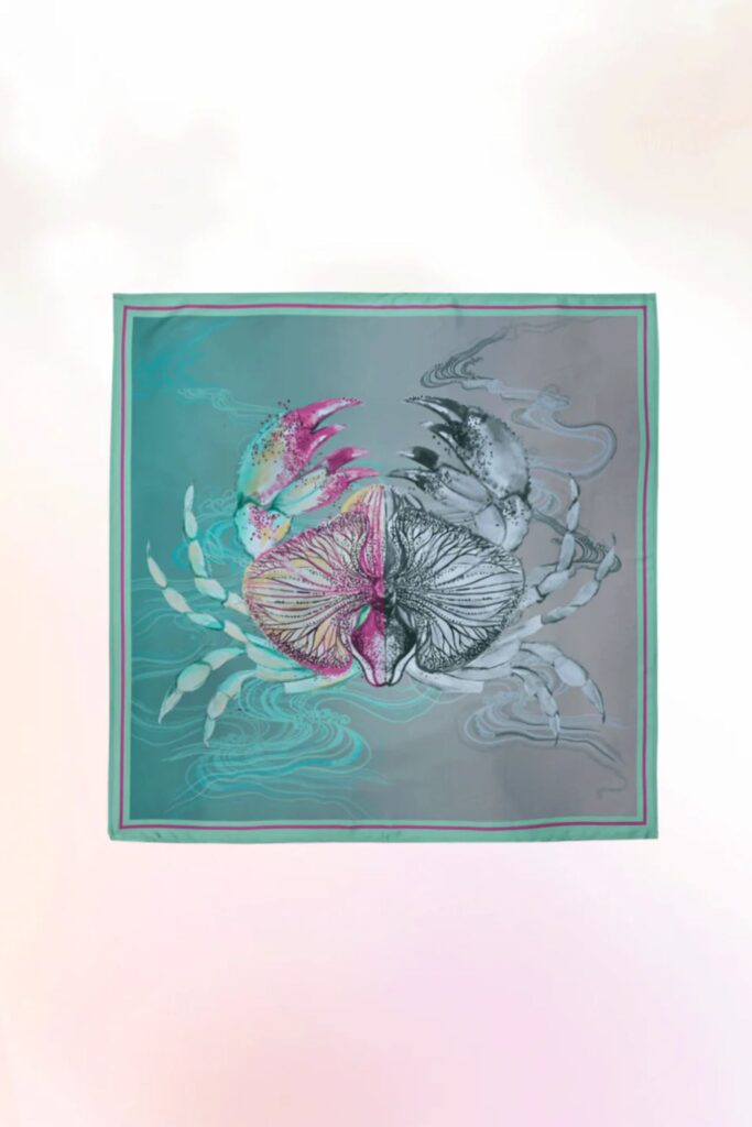 Coloured Mono Scarf