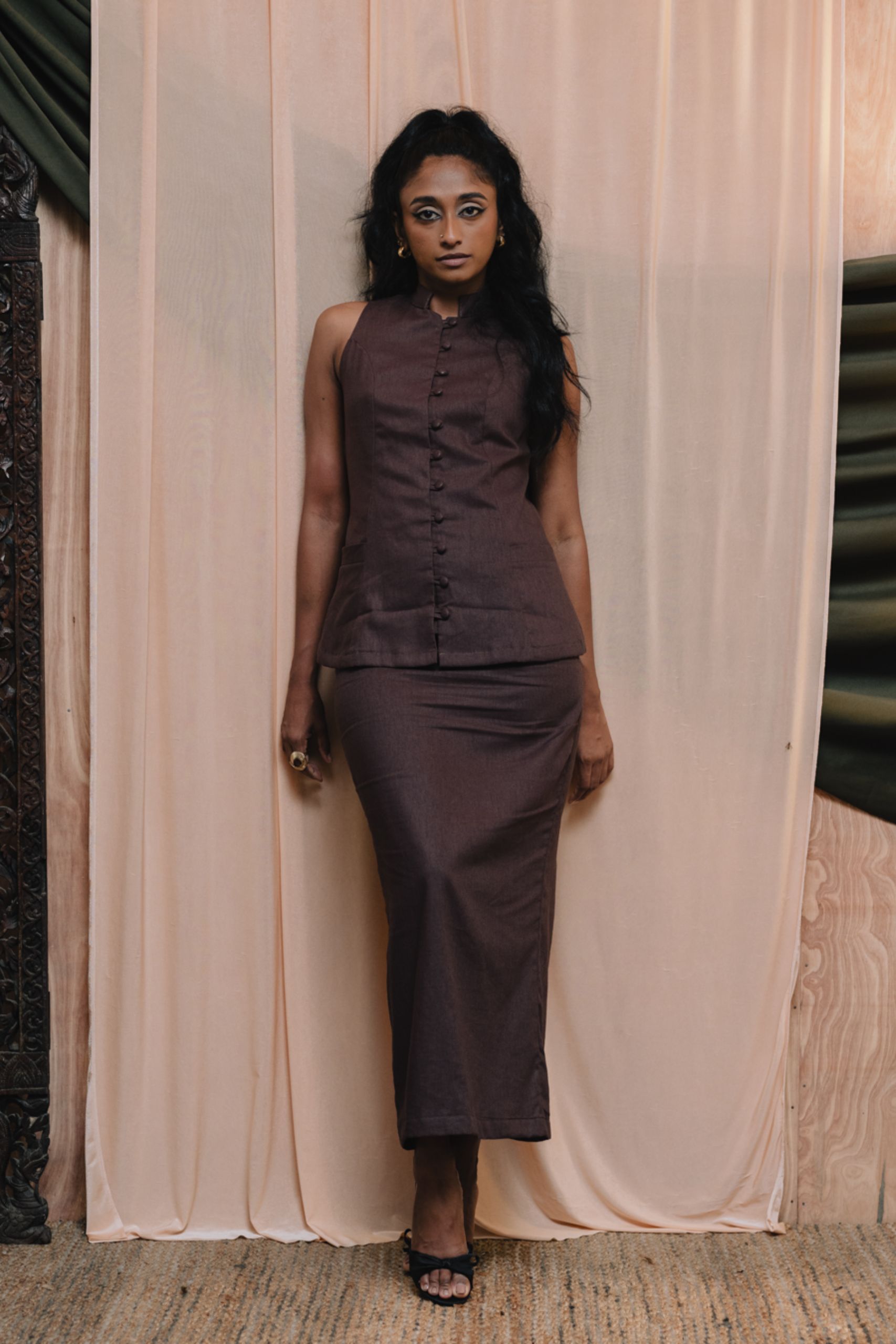 Audrey Skirt - Brown