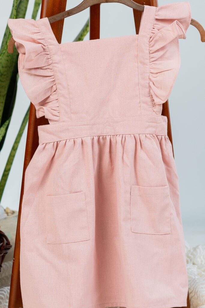 Pocket Flutter Pink Dress