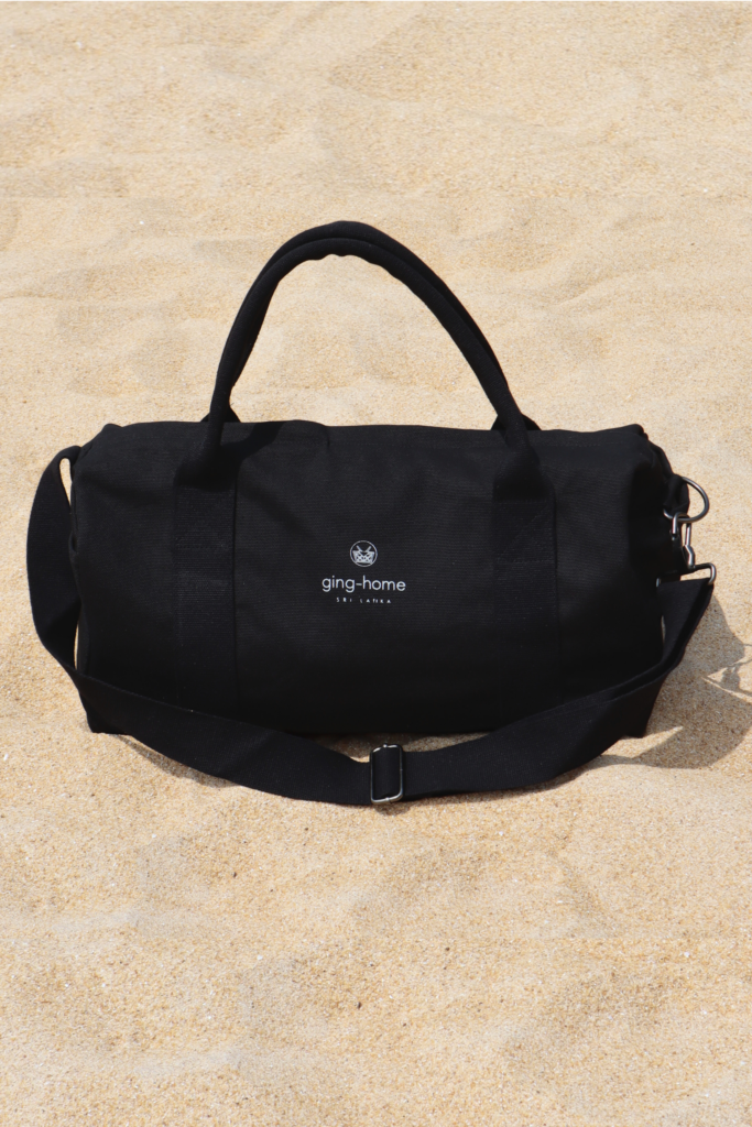 The Canvas Duffel Bag - Black