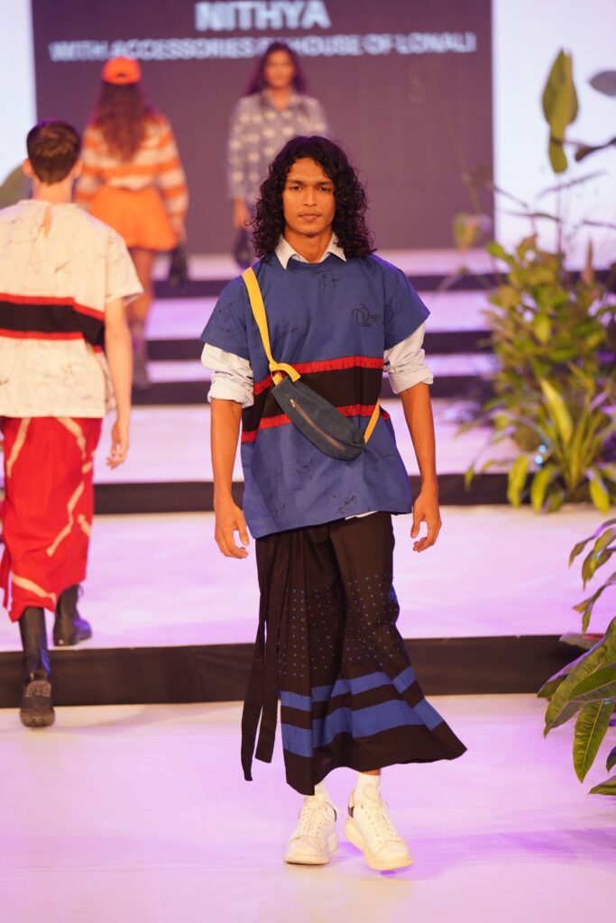 Blue & Black Batik Sarong