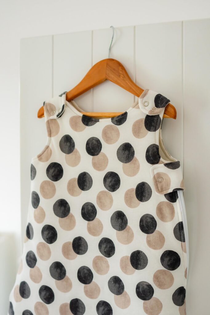Padded Snooze Sack Polka Dot