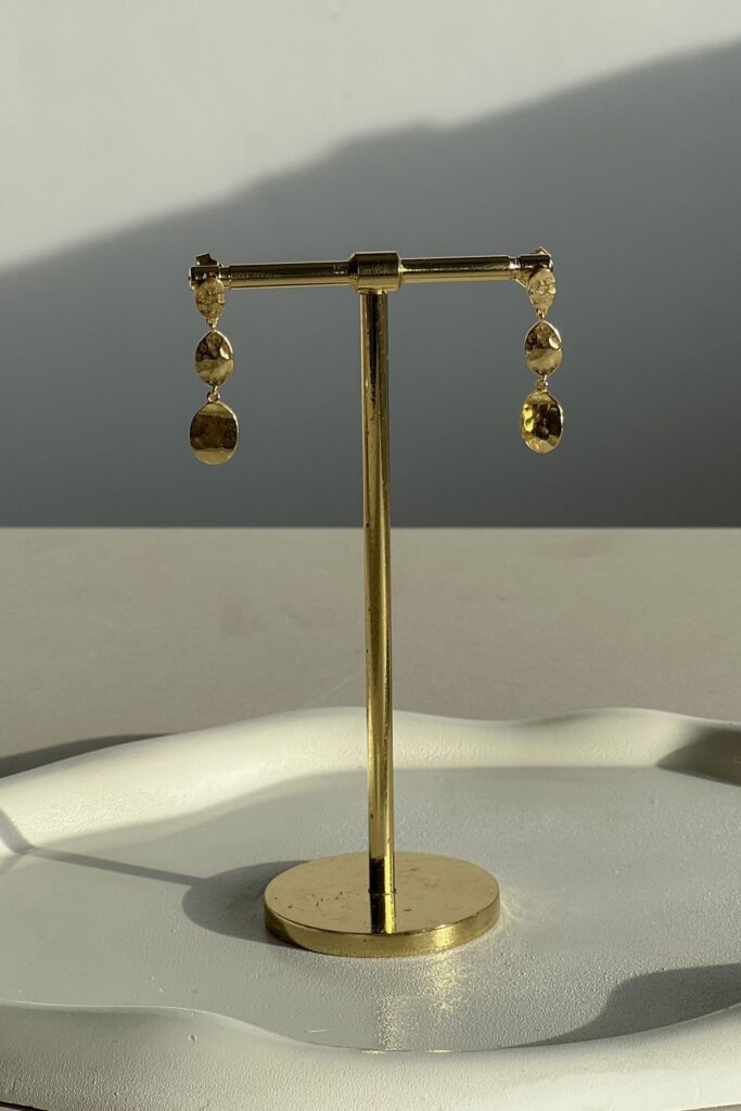 Petal Extended Drops Earrings