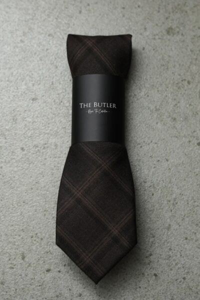 Broderick Dusk Luxury Plaid Tie