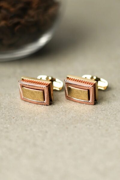 Hiru - Rose Gold Cufflinks