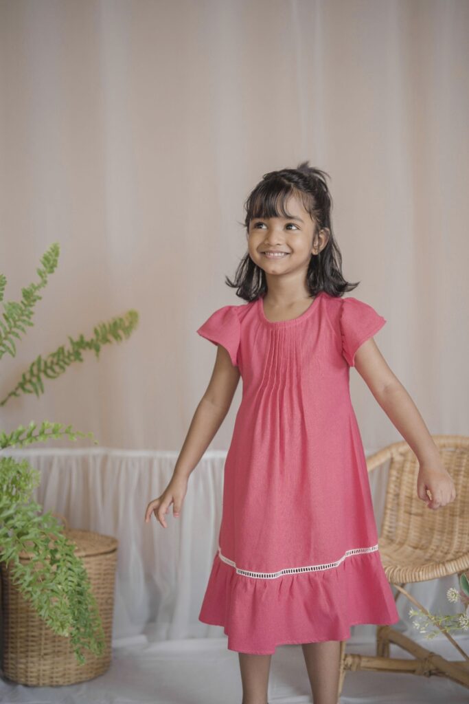 Sienna Pink Twirl Dress
