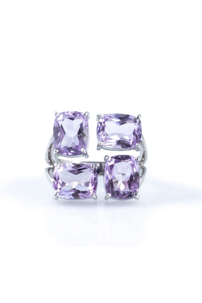 Quadri Amethyst Ring