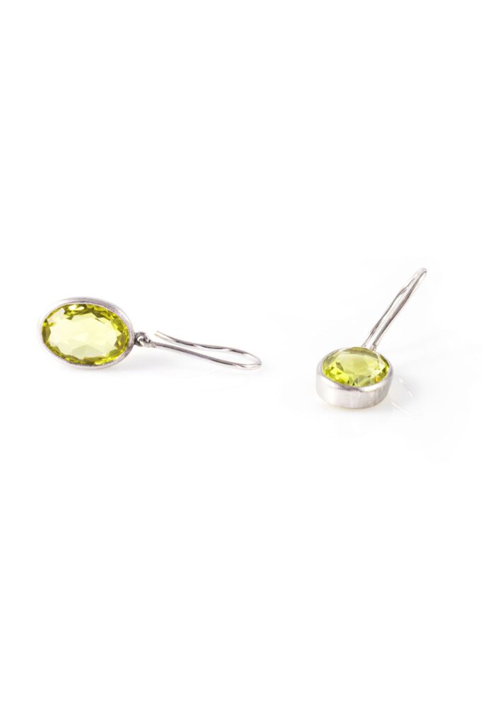 Lemon Quartz Earrings