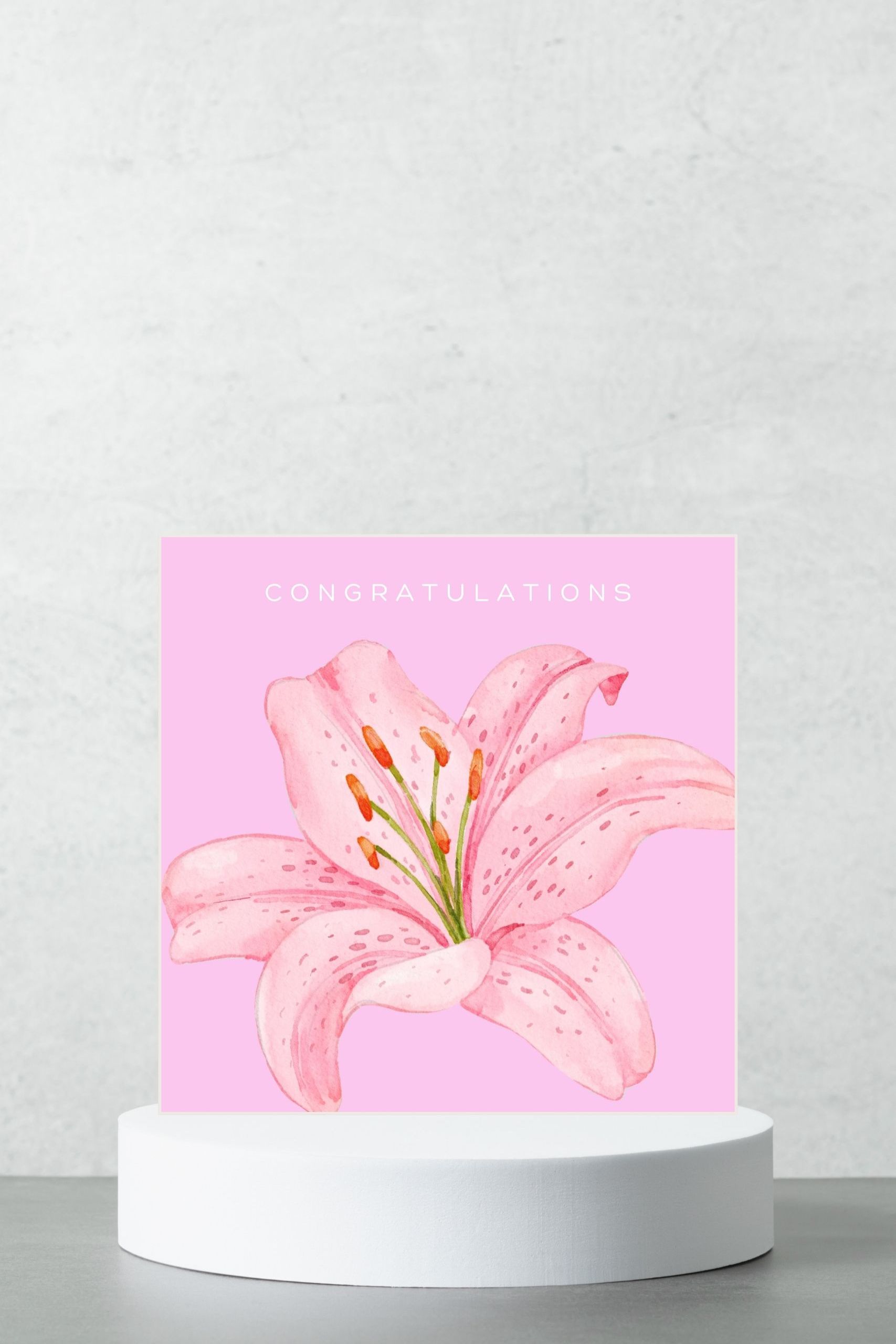 Everly Greeting Card