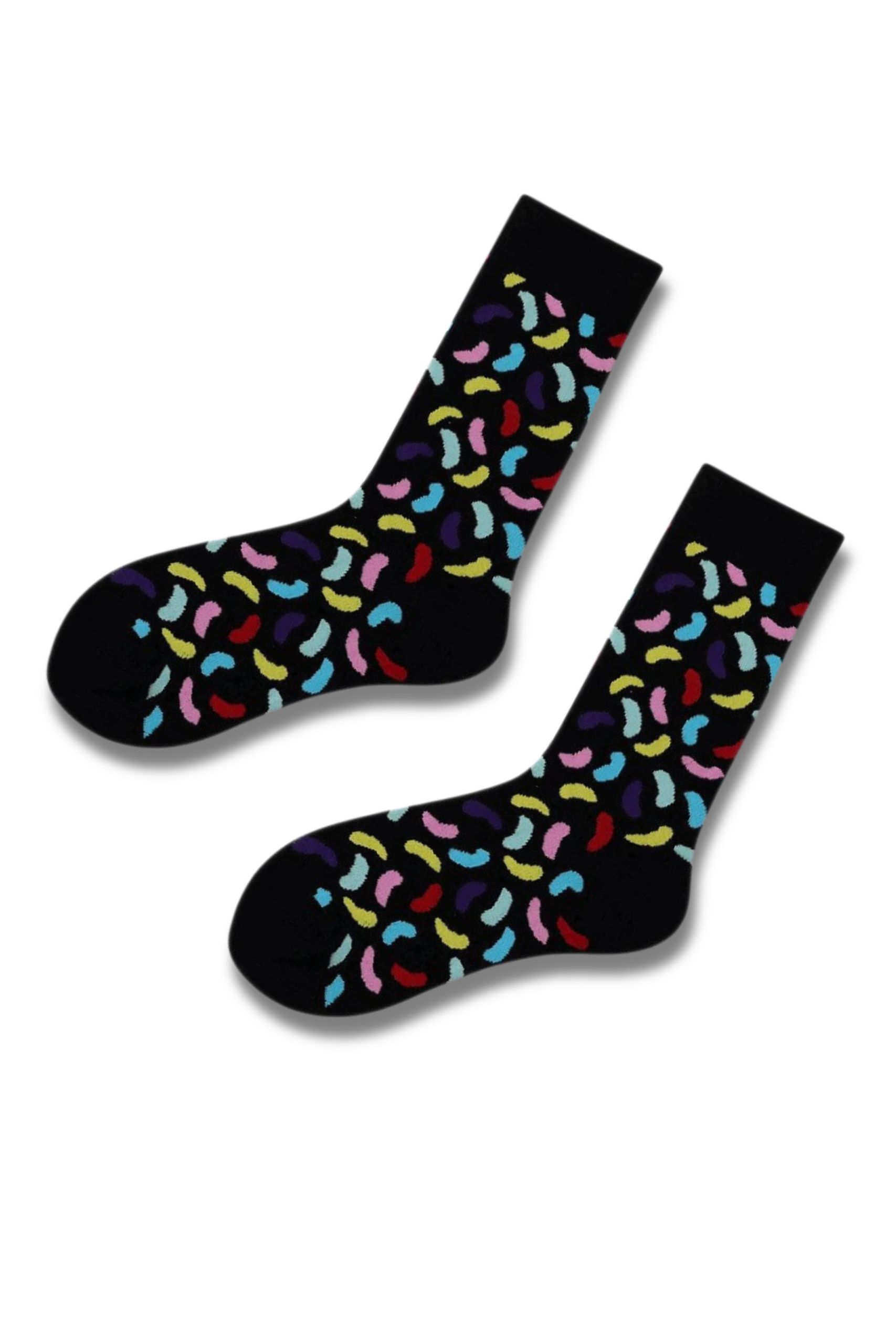 Sugar Rush Black Socks