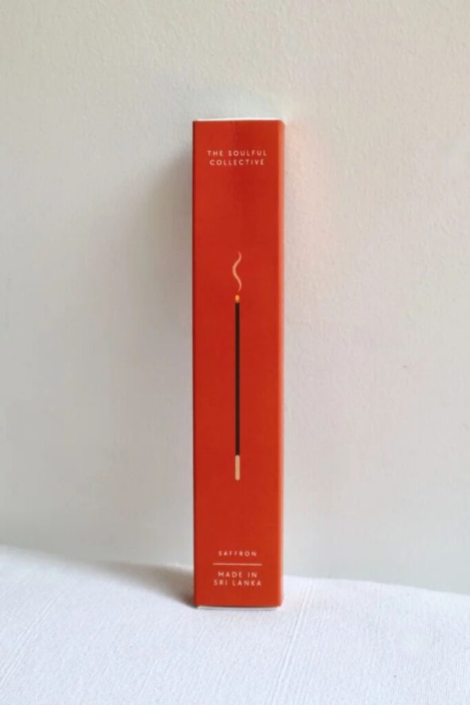 Saffron Incense Box