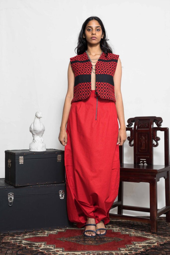 Red Sarong Pant