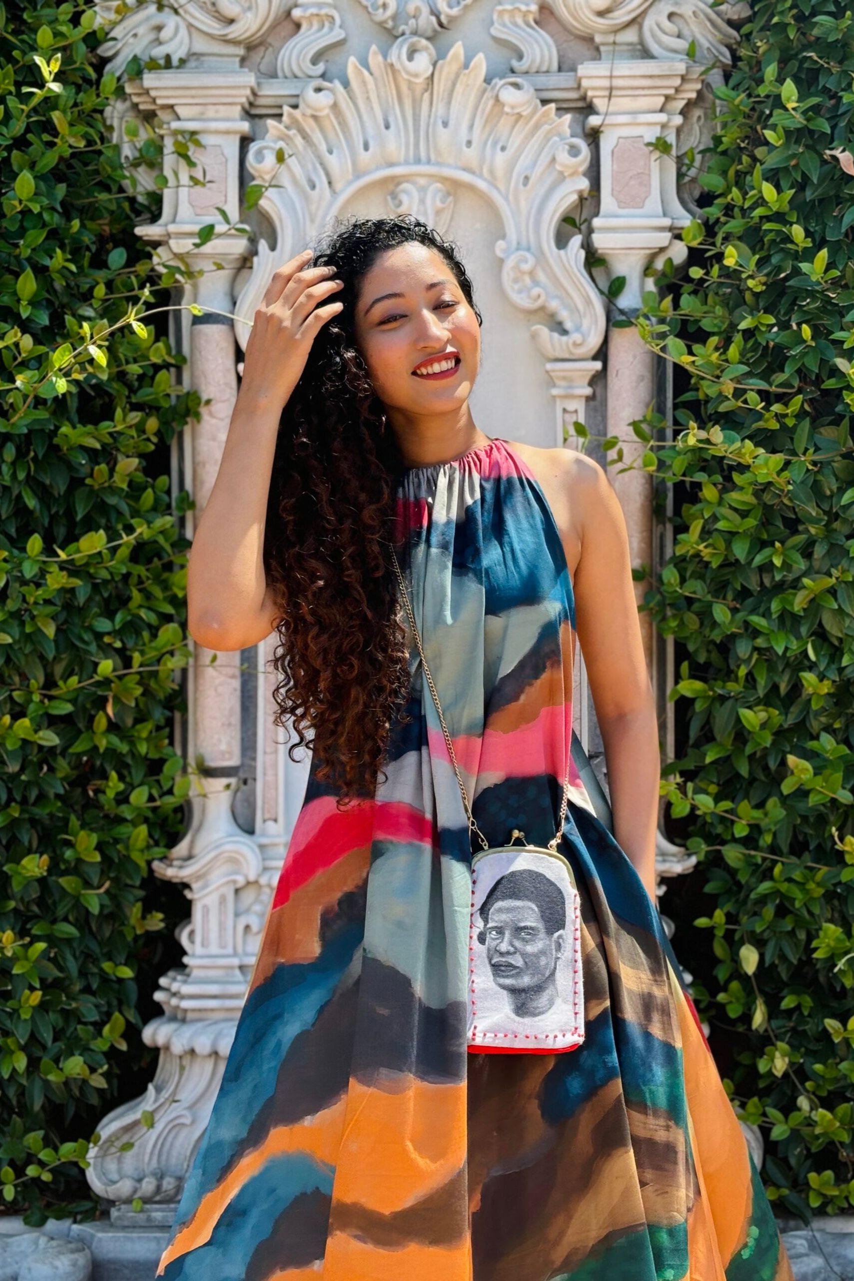 Radha Halterneck Long Dress