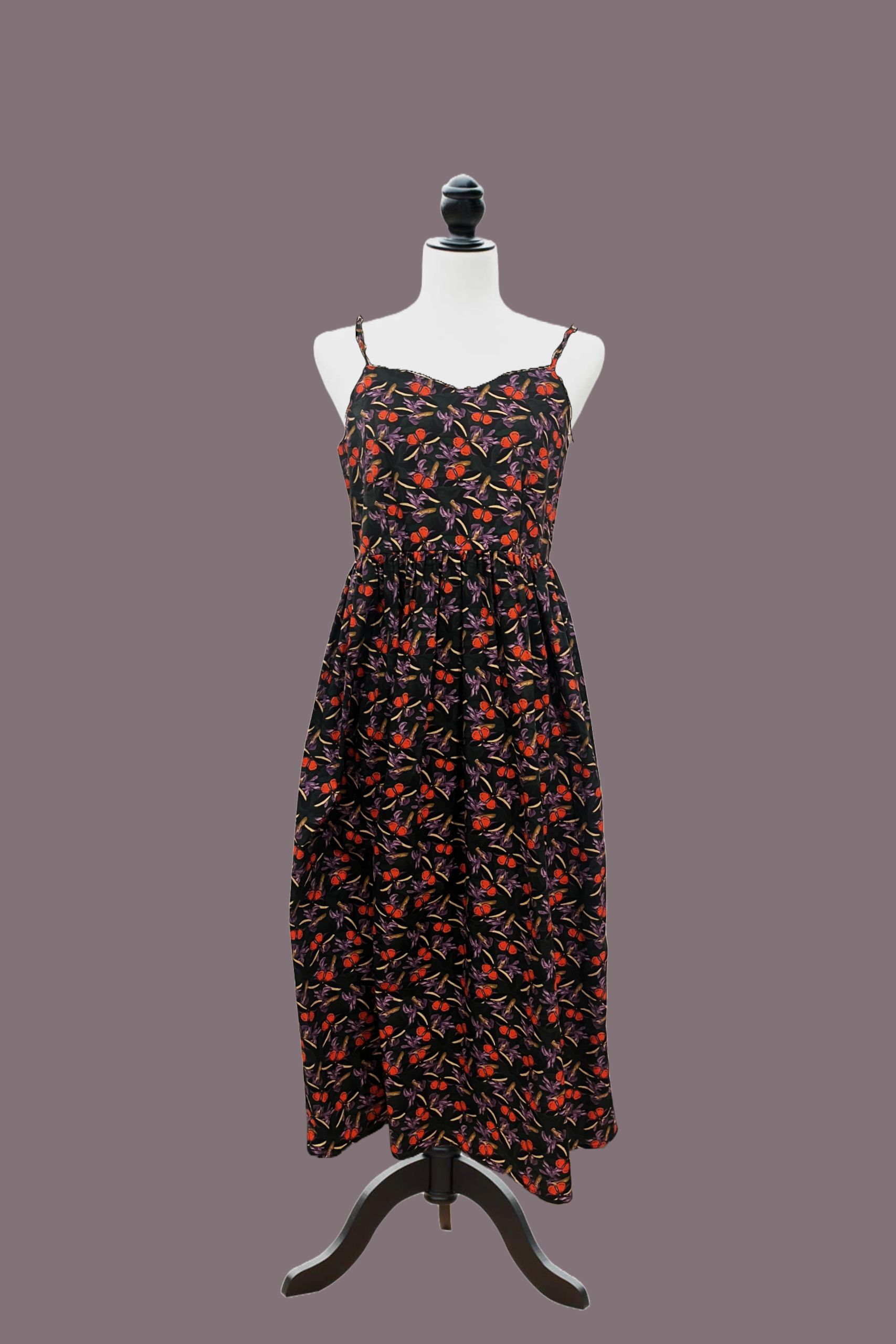 Garden Dress Green Butterfly - Image 2