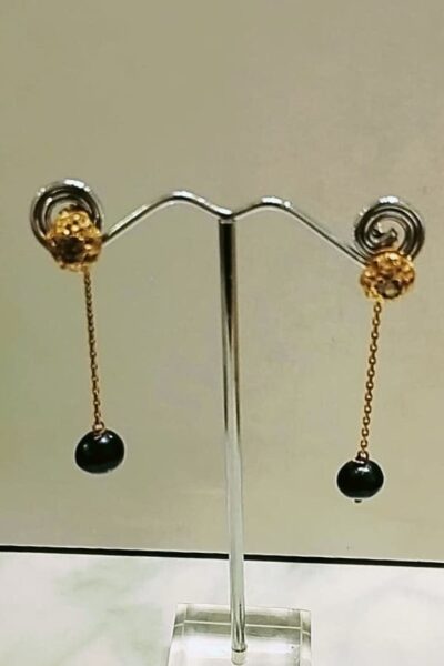 CK Chandeliers With Yellow Tourmalines