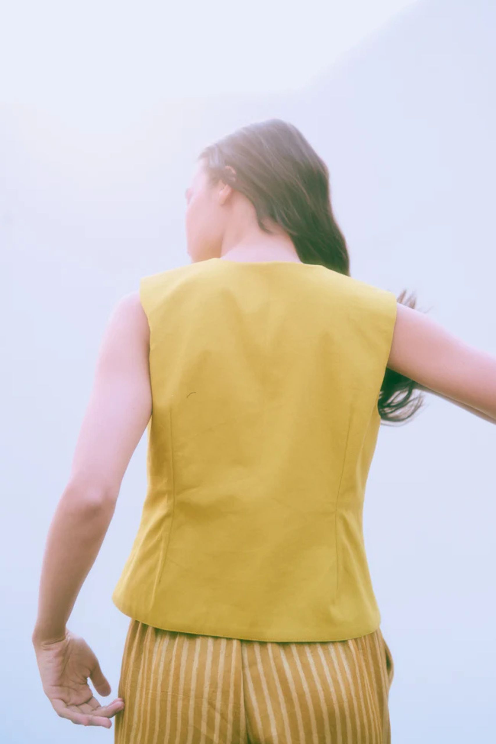 Hal Reversible Vest - Twill - Image 4