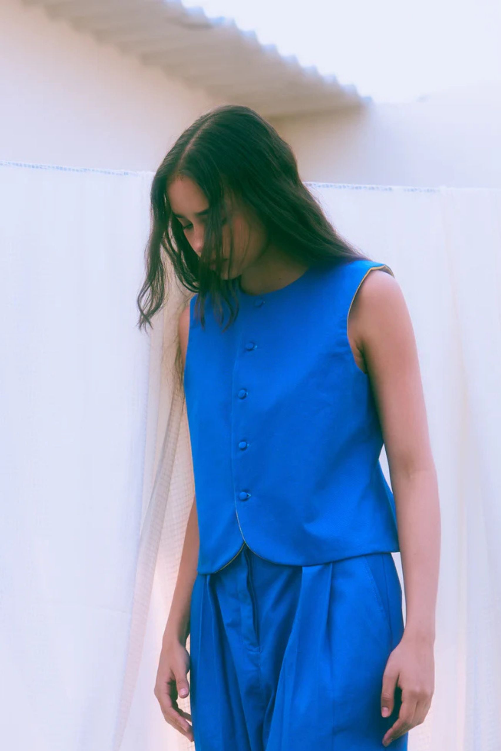 Hal Reversible Vest - Twill - Image 2