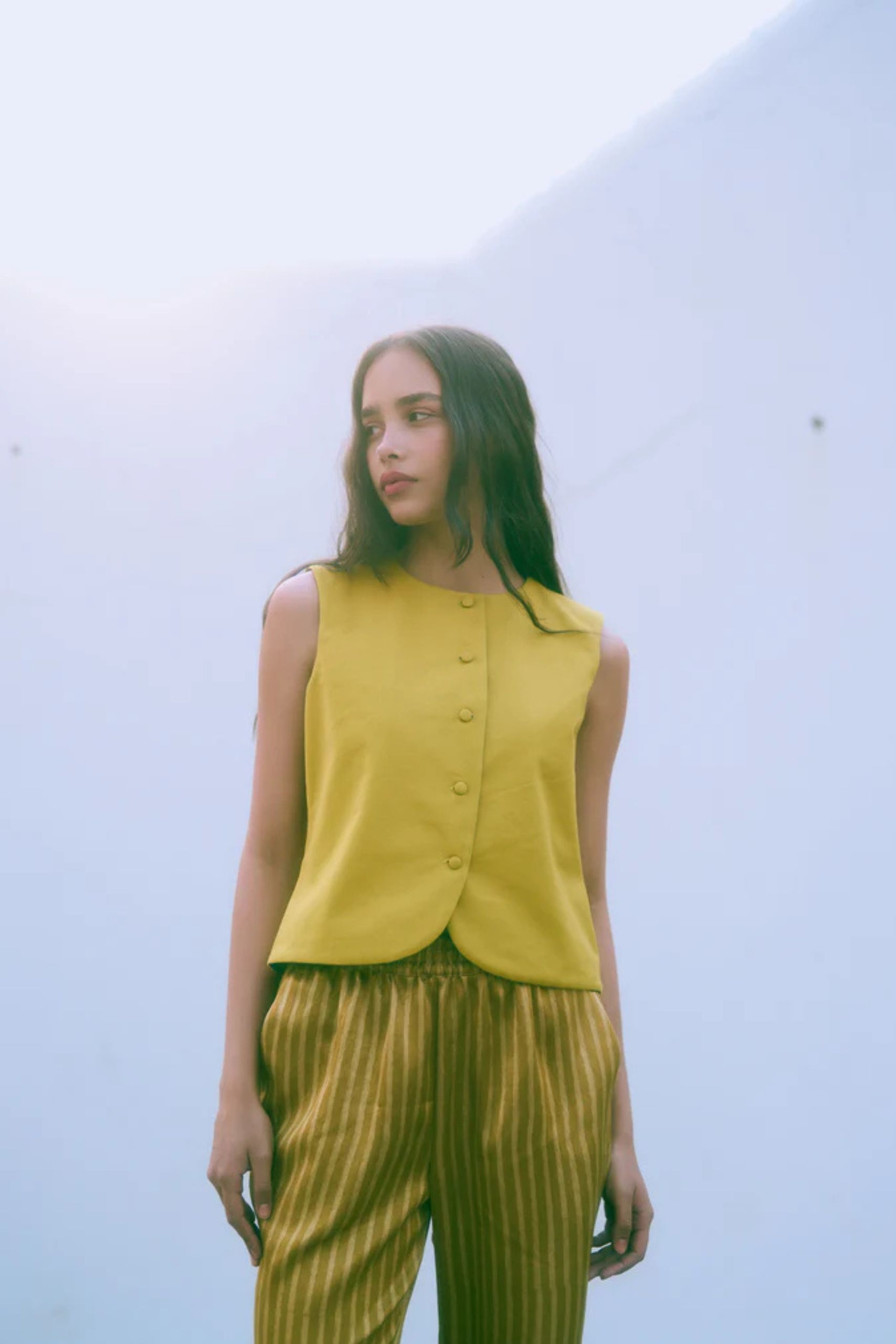 Hal Reversible Vest - Twill - Image 3