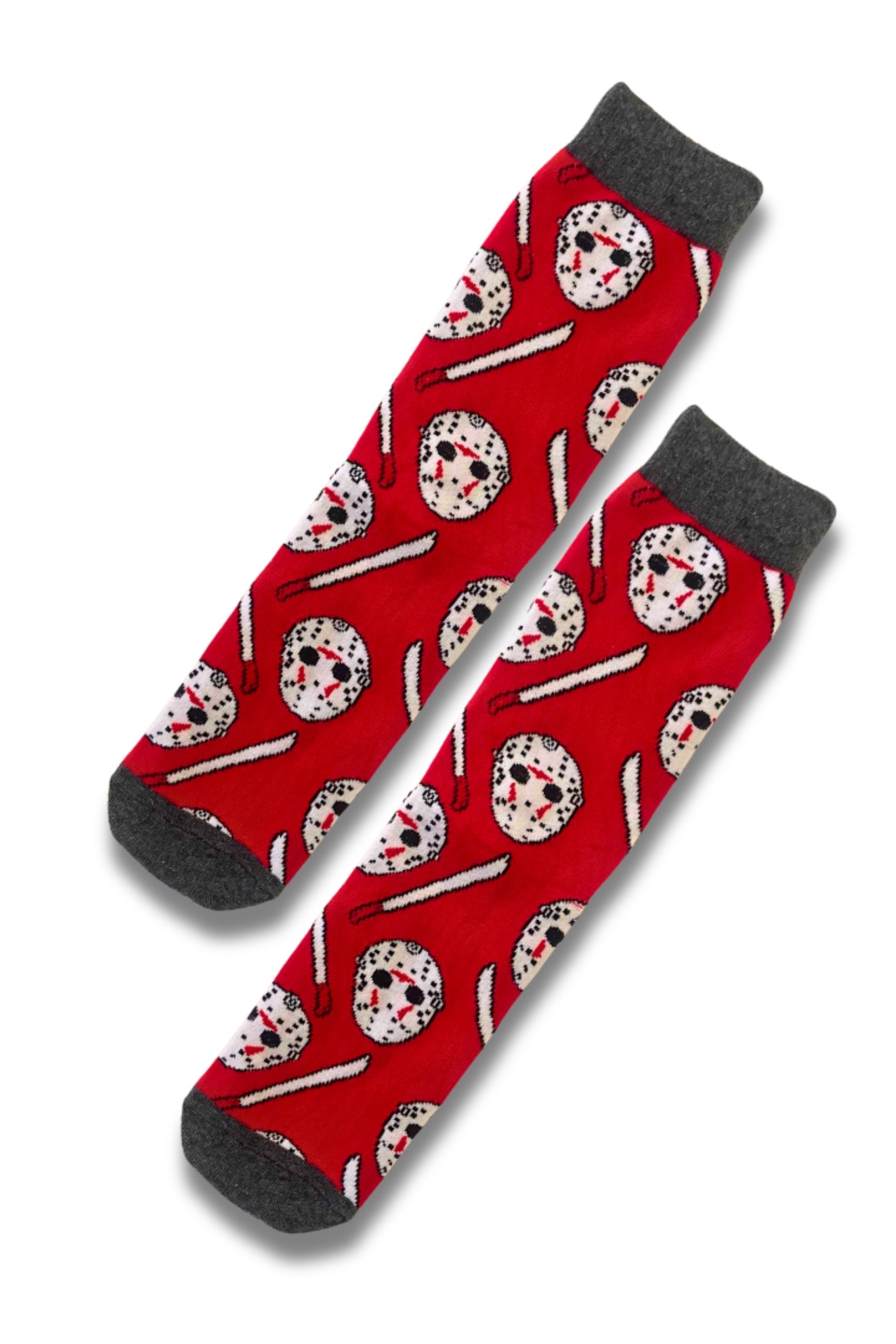 Camp Blood Red Socks