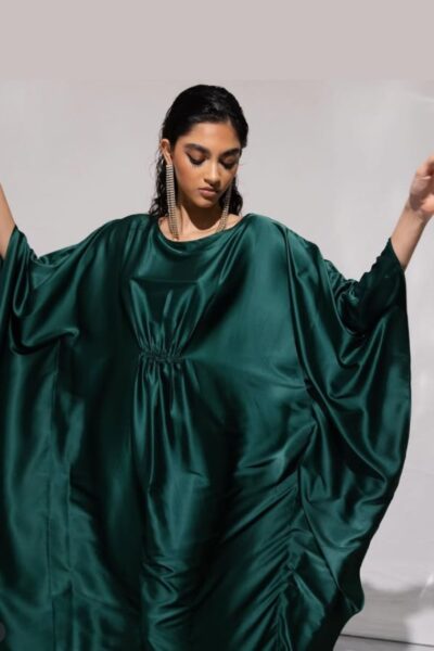 Mia Kaftan In Emerald Green