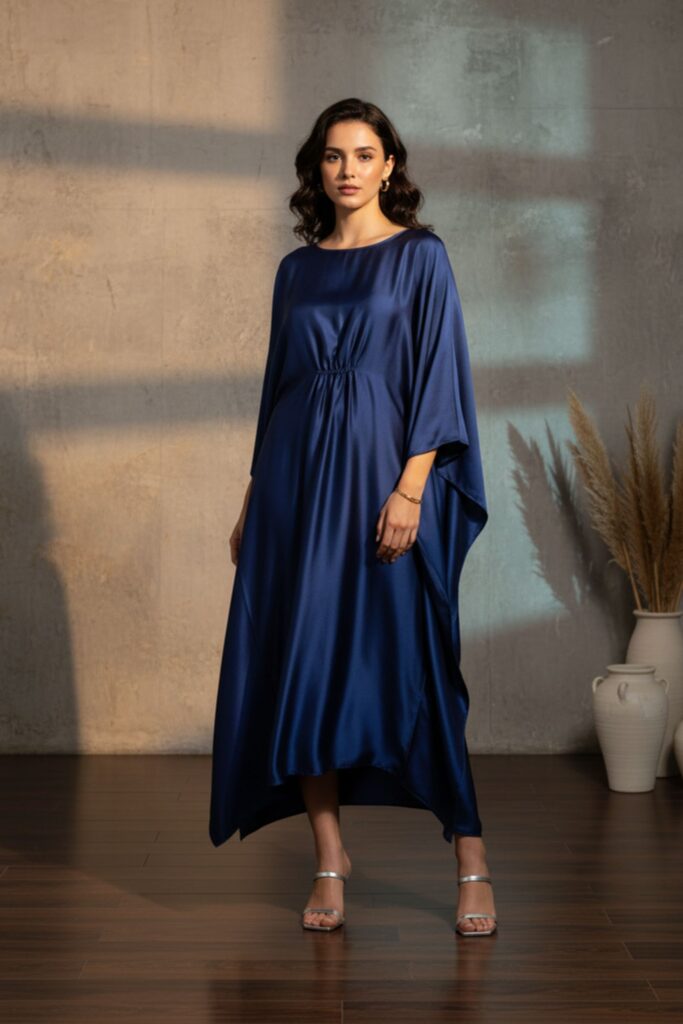 Mia Kaftan In Persian Blue