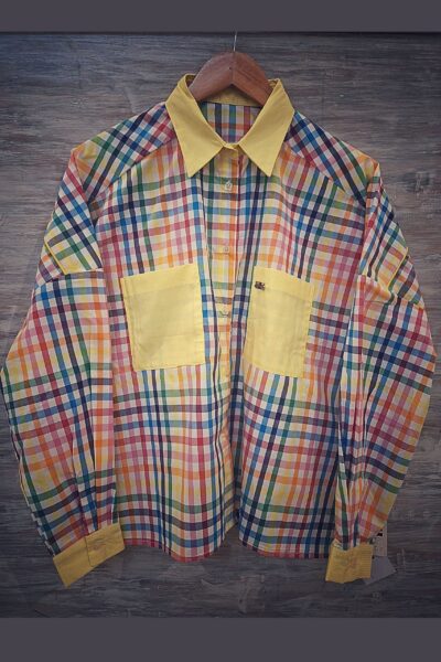 Isla Shirt - Yellow Check