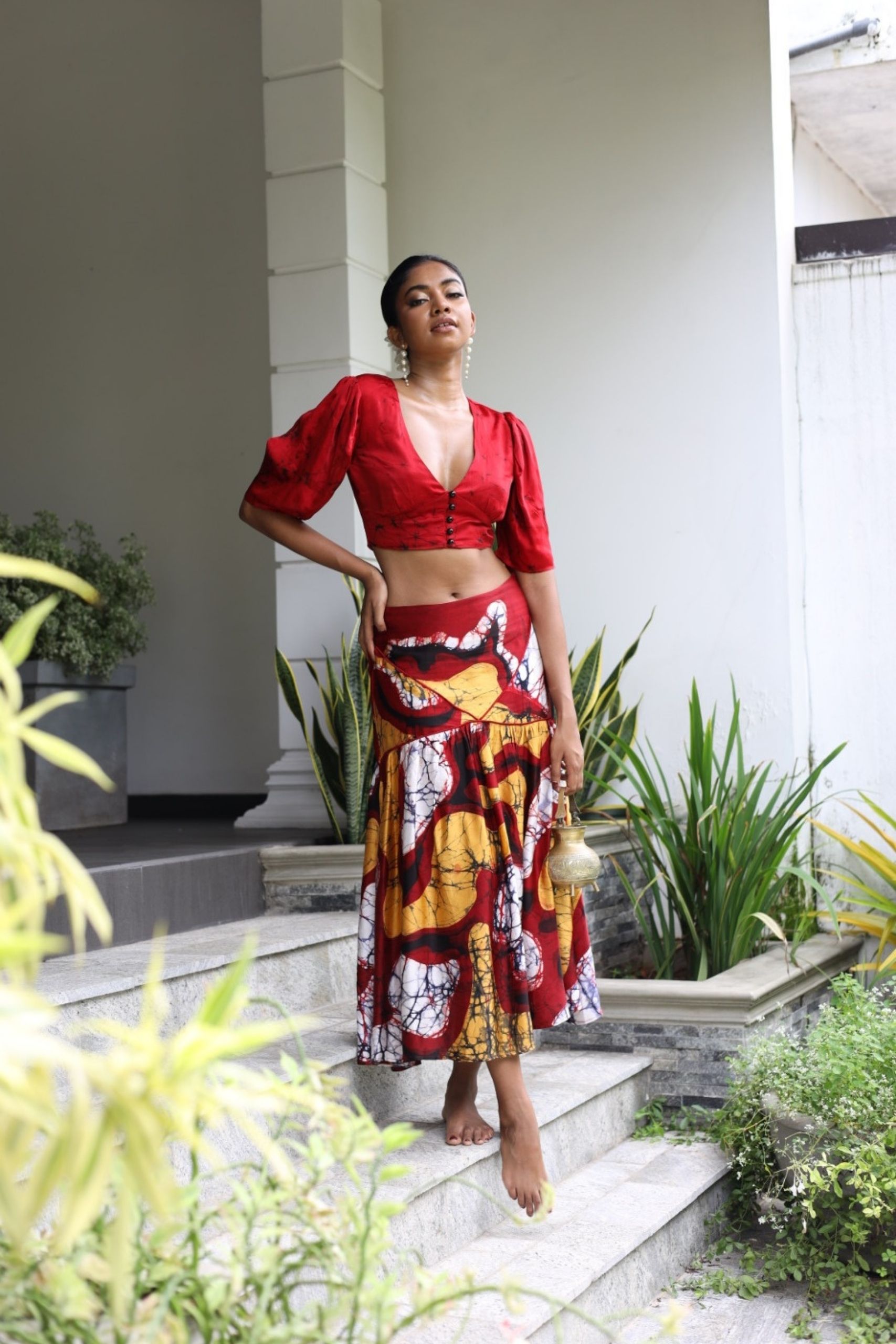 Tabu Vida Midi Skirt