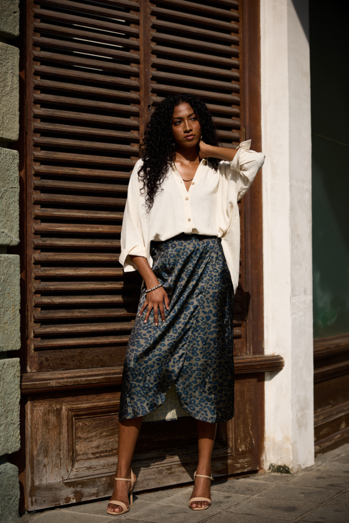Panther Silky Skirt