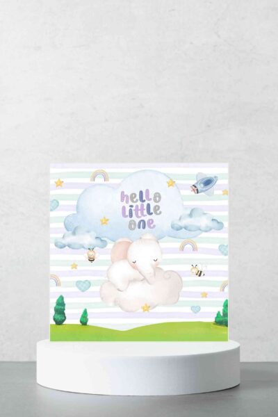 Elsie Welcome Baby Card