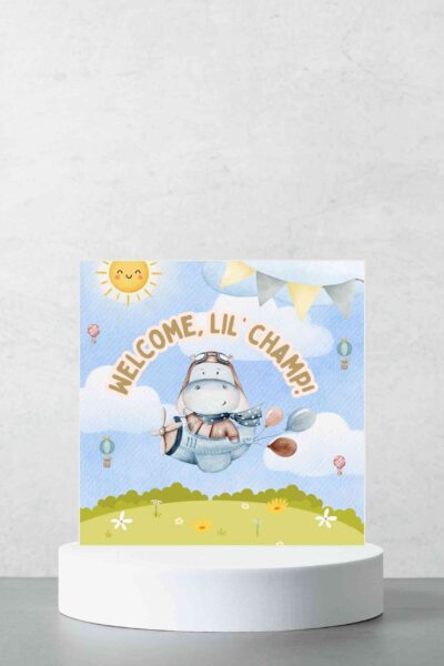 James Welcome Baby Card