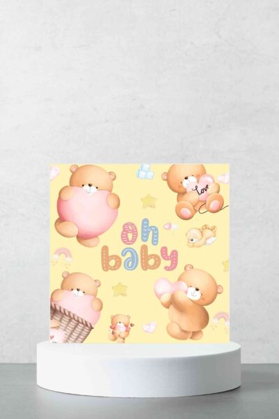 Lala Welcome Baby Card