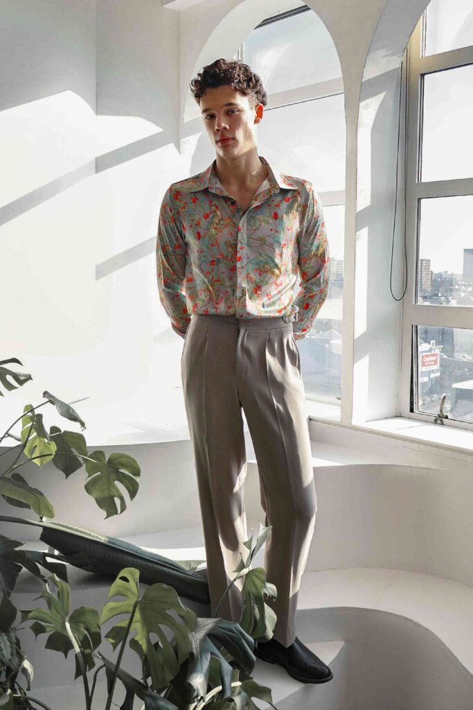 Leopard Tree Long Sleeve Shirt