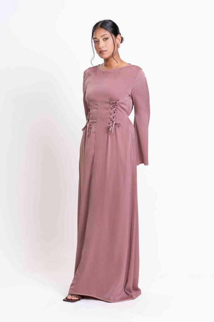 Petal Front Lace Dress