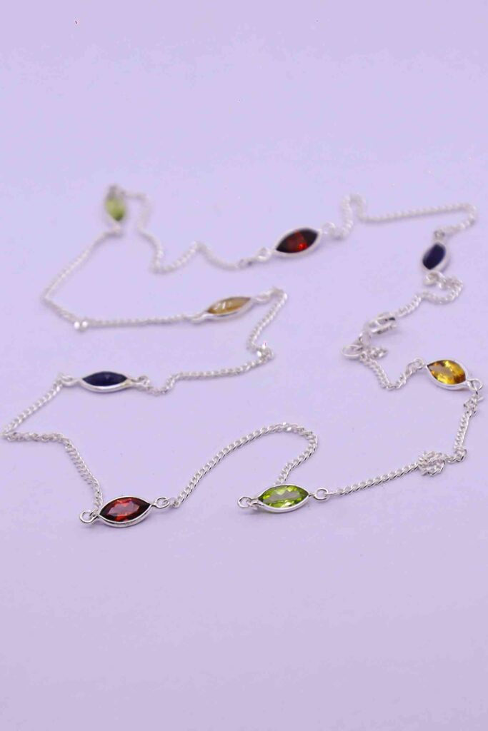 Marquis Long Necklace