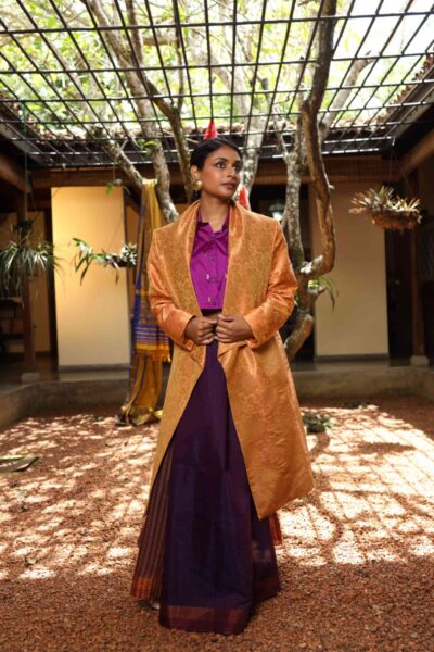 Saffron Trench Coat