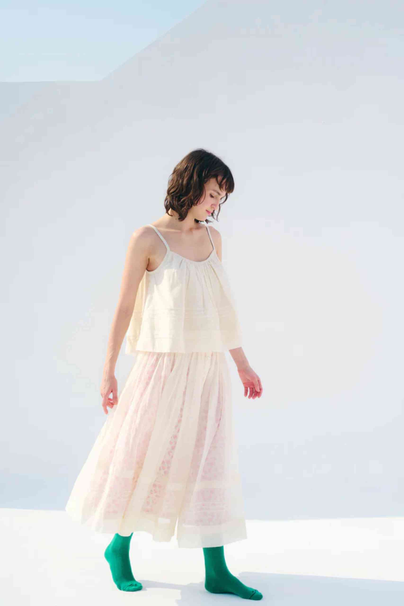 Casey Skirt Ecru - Image 2