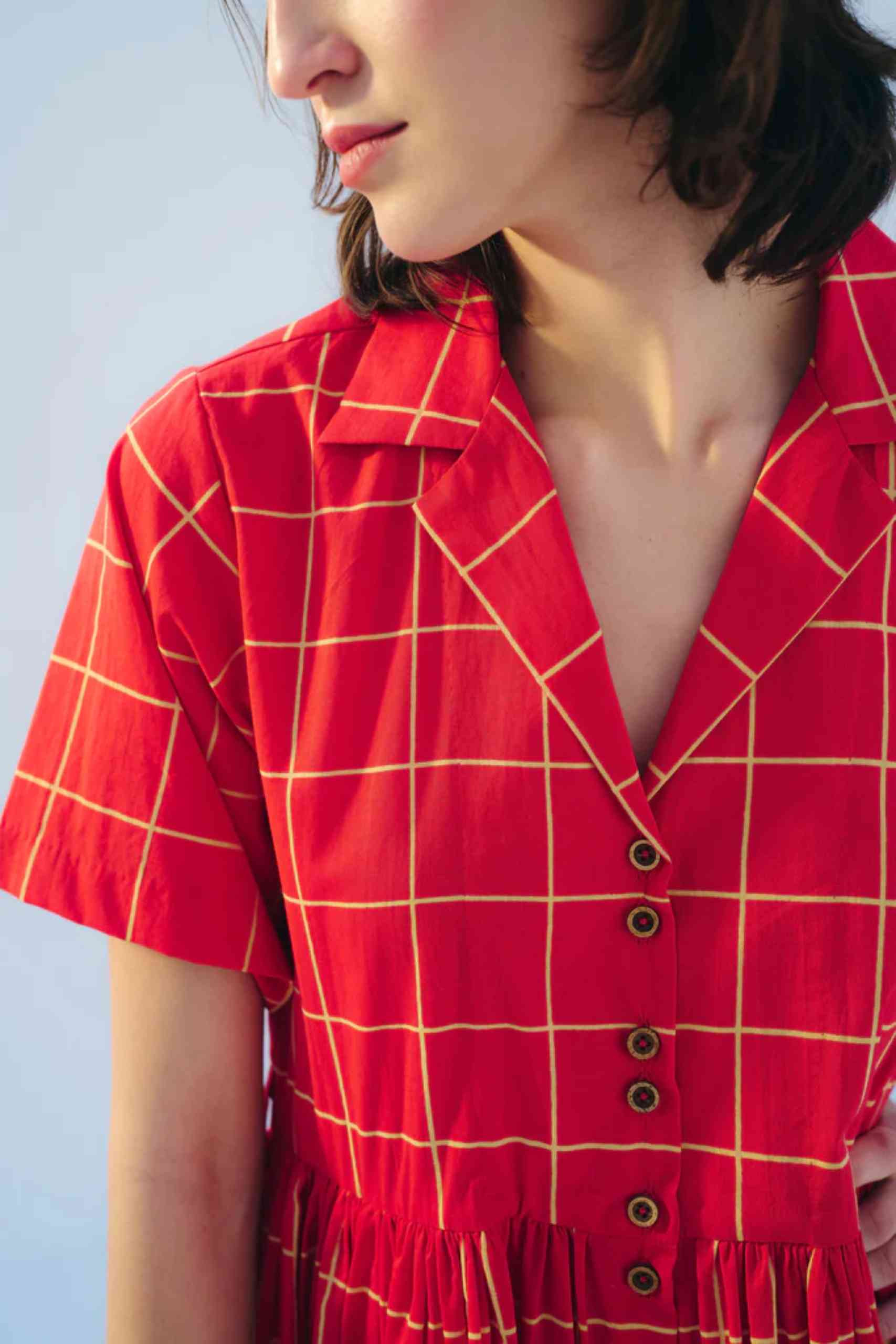 Chloe Dress Checks - Image 3