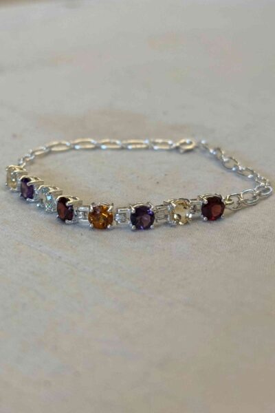 8 Stone Bracelet