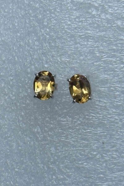 Citrine Studs