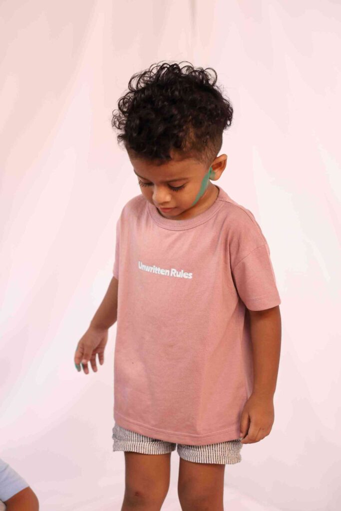 Dusty Pink Oversized T-shirt
