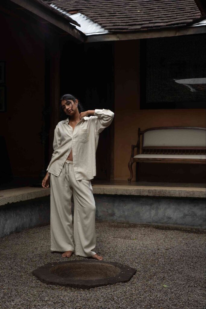 Linen Trousers White